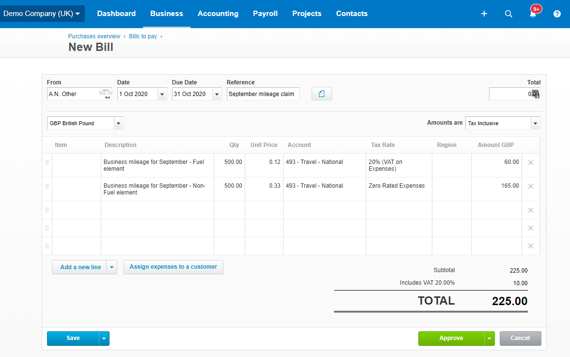 Claiming VAT on Mileage